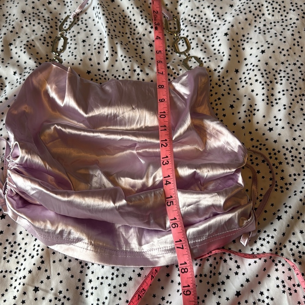 Akira necklace silky gathered sides Halter Top size S NWOT B928 - Picture 8 of 8